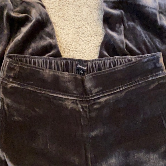 Madewell velvet crop wide leg - Picture 6 of 9
